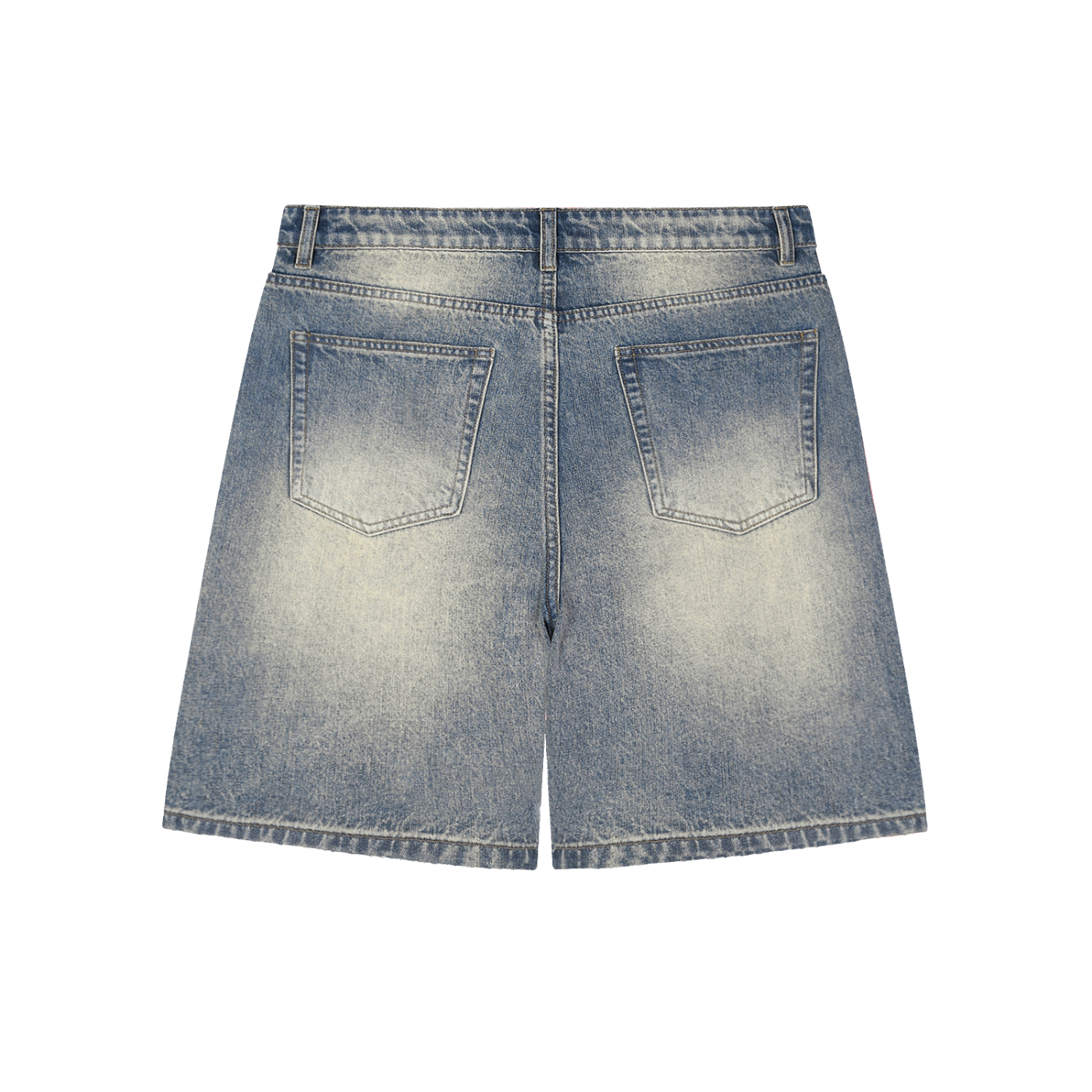 Crown Of Thorns Baggy Denim Shorts