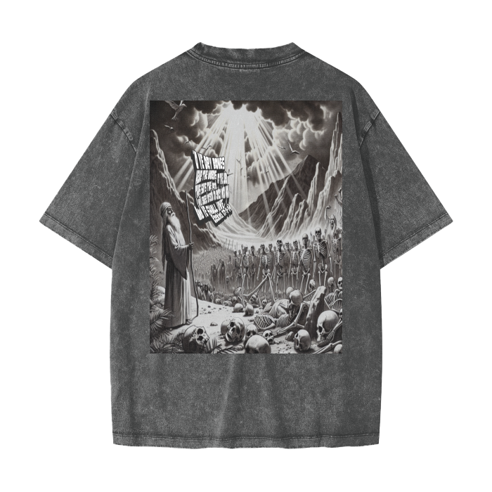 "O Ye Dry Bones" Vintage T-Shirt - Salt and Light Apparel Store