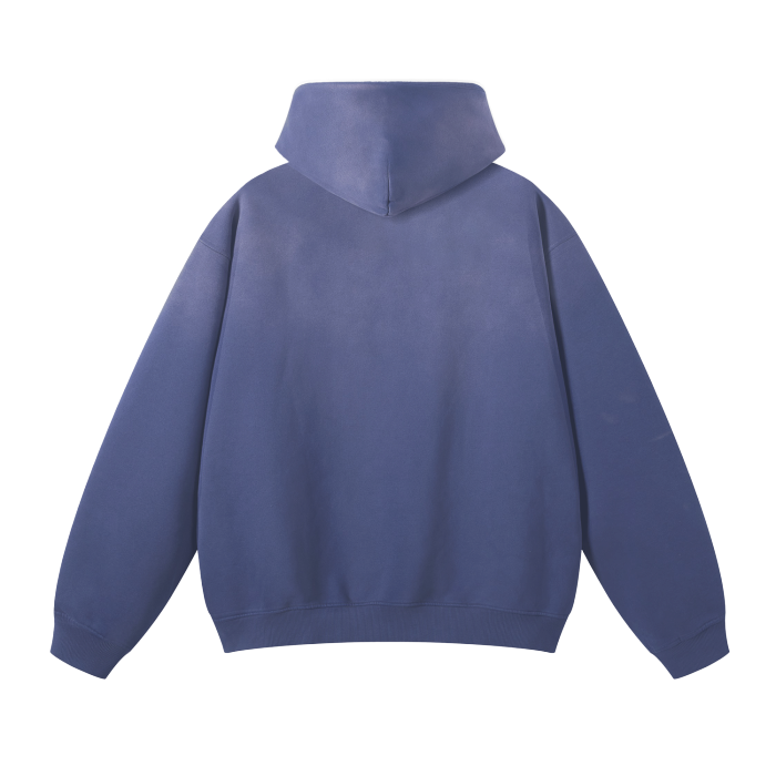 John 8:32 (Denim Blue) Oversized Fleece Hoodie - Salt and Light Apparel Store