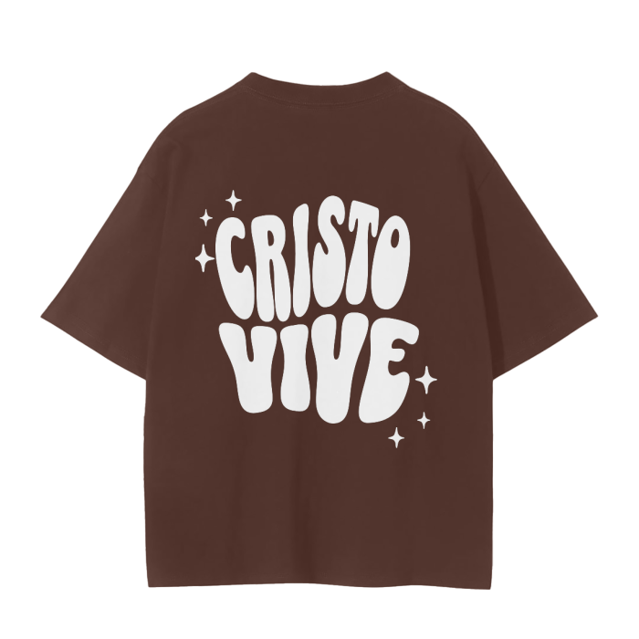 "Vive" Heavyweight Drop Shoulder Unisex T-shirt - Salt and Light Apparel Store