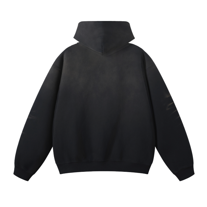 Heavily protected (Black) Fleece Hoodie - Salt and Light Apparel Store