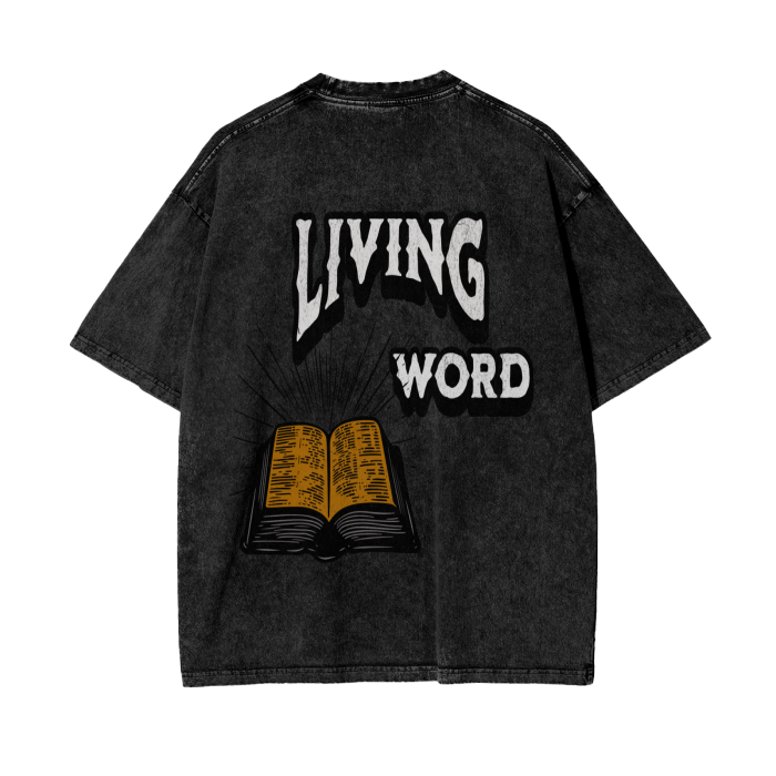 "Living Word" Oversized T-Shirt