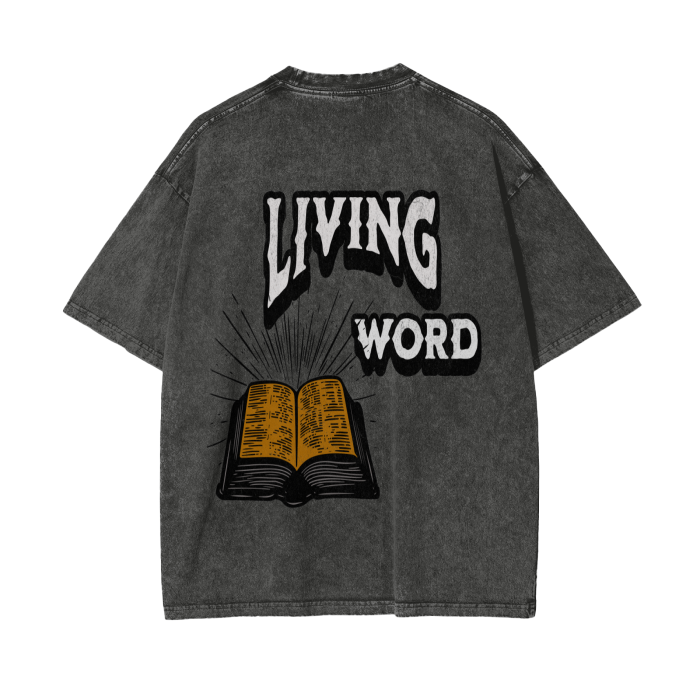 "Living Word" Oversized T-Shirt