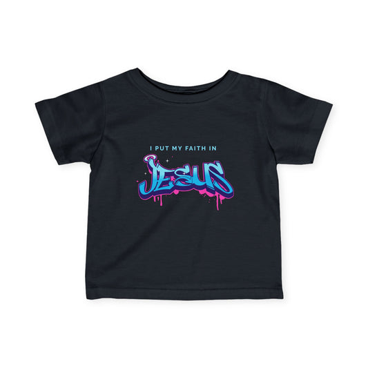 "Faith in Jesus" - Infant T-shirt - Salt and Light Apparel Store