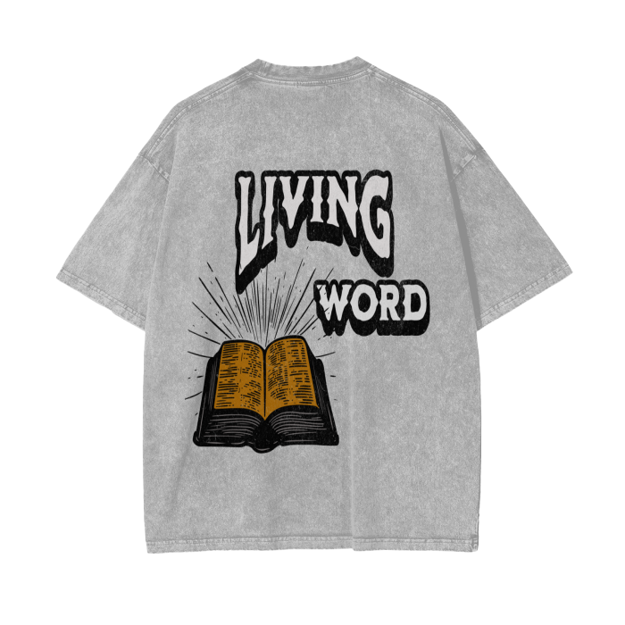 "Living Word" Oversized T-Shirt