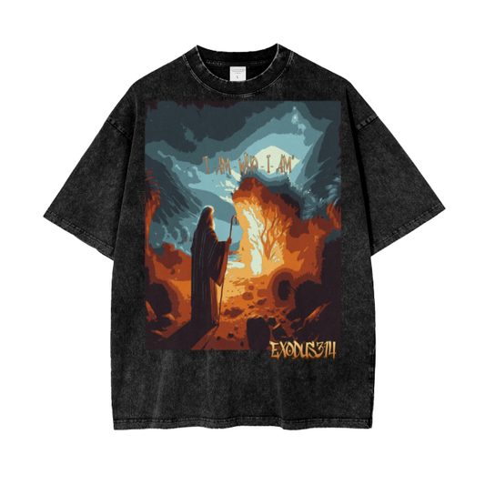 "I AM who I AM" Oversized T-Shirt - Salt and Light Apparel Store