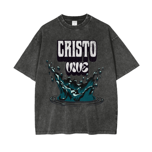 "Cristo Vive" Oversized T-Shirt - Salt and Light Apparel Store