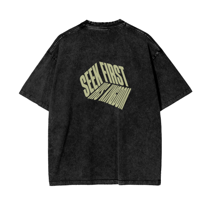 "Seek First His Kingdom" Oversized T-Shirt