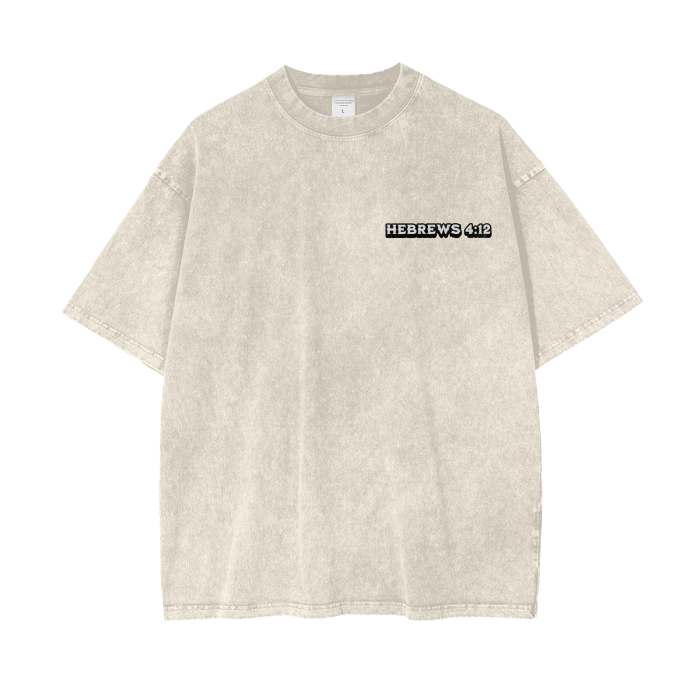 "Living Word" Oversized T-Shirt