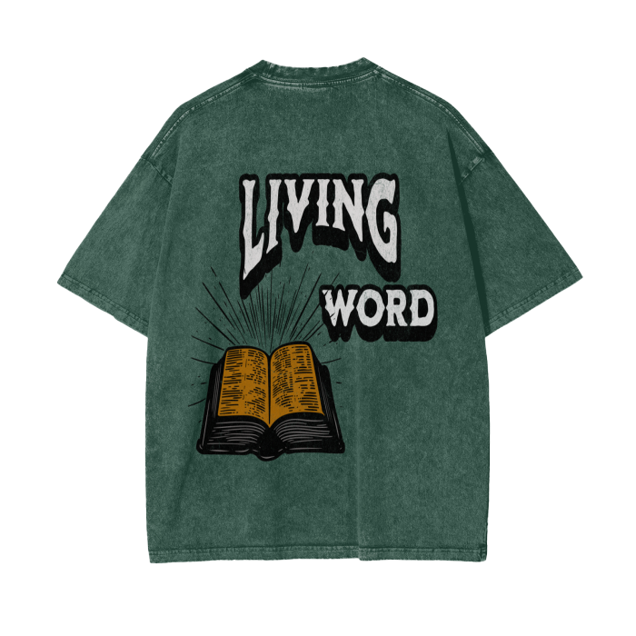 "Living Word" Oversized T-Shirt