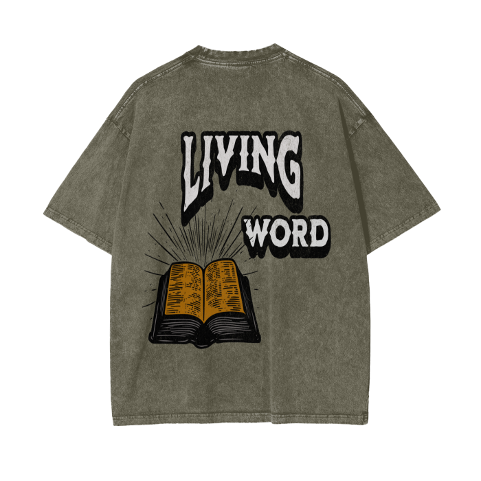 "Living Word" Oversized T-Shirt