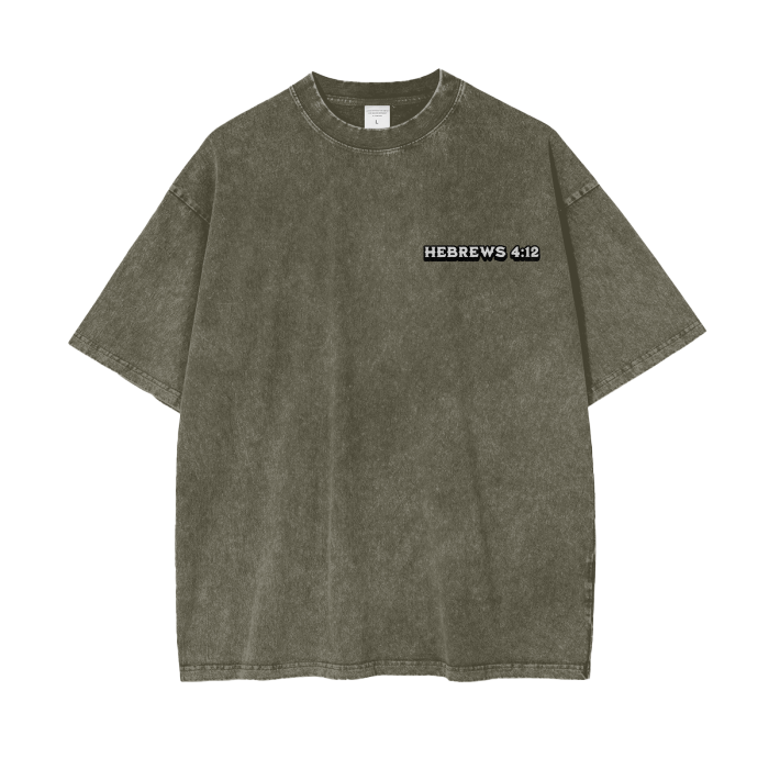 "Living Word" Oversized T-Shirt